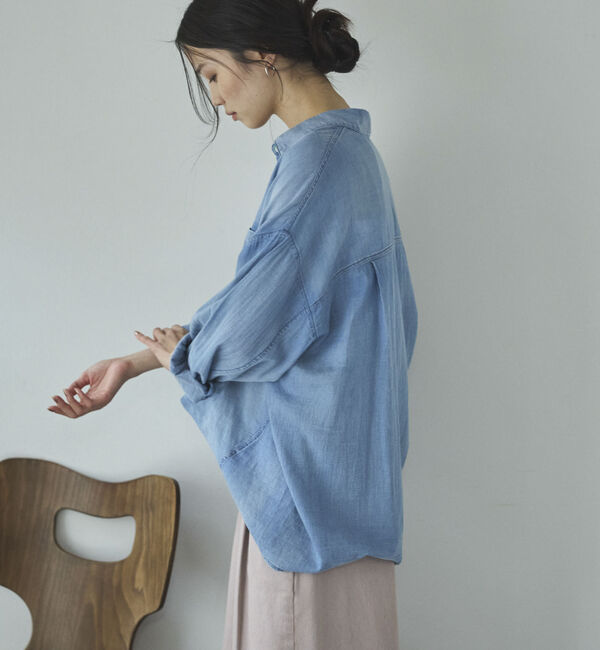 Doux archives「２ＷＡＹシアーデニムシャツ」|シャツ・ブラウス|