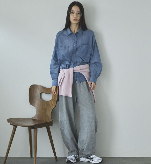 Doux archives「２ＷＡＹシアーデニムシャツ」|シャツ・ブラウス|