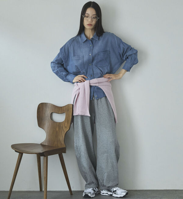 Doux archives「２ＷＡＹシアーデニムシャツ」|シャツ・ブラウス|