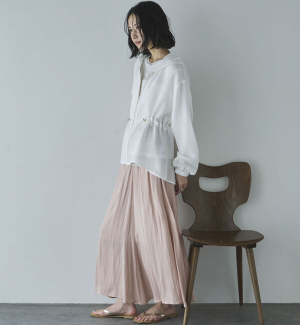 Doux archives「ウエストドロストメッシュパーカー」|その他|