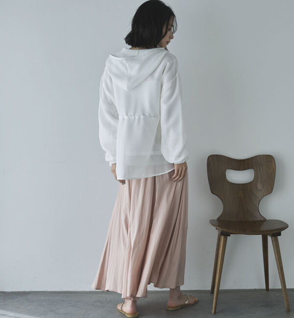 Doux archives「ウエストドロストメッシュパーカー」|その他|