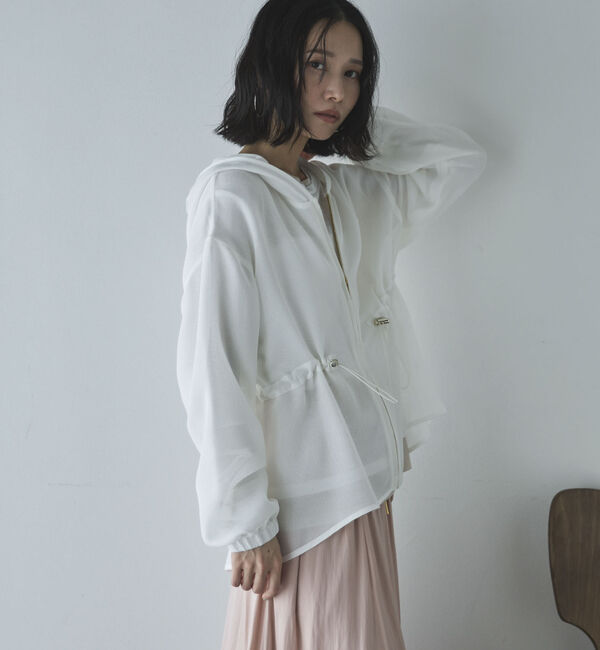 Doux archives「ウエストドロストメッシュパーカー」|その他|