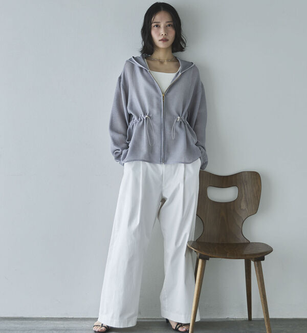 Doux archives「ウエストドロストメッシュパーカー」|その他|