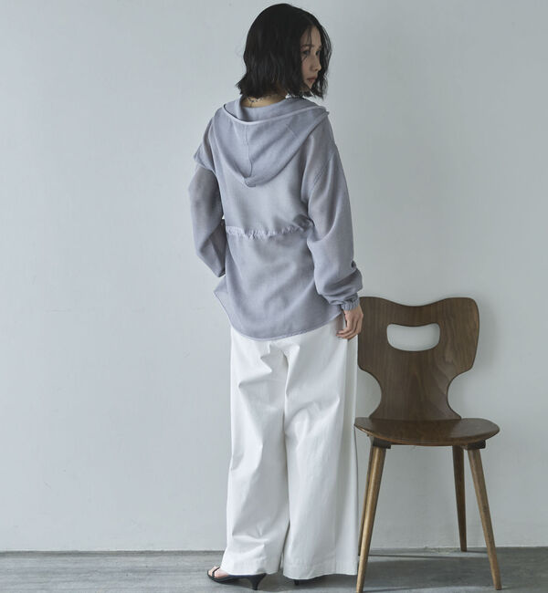 Doux archives「ウエストドロストメッシュパーカー」|その他|