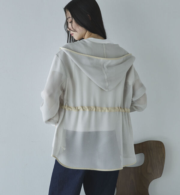 Doux archives「ウエストドロストメッシュパーカー」|その他|