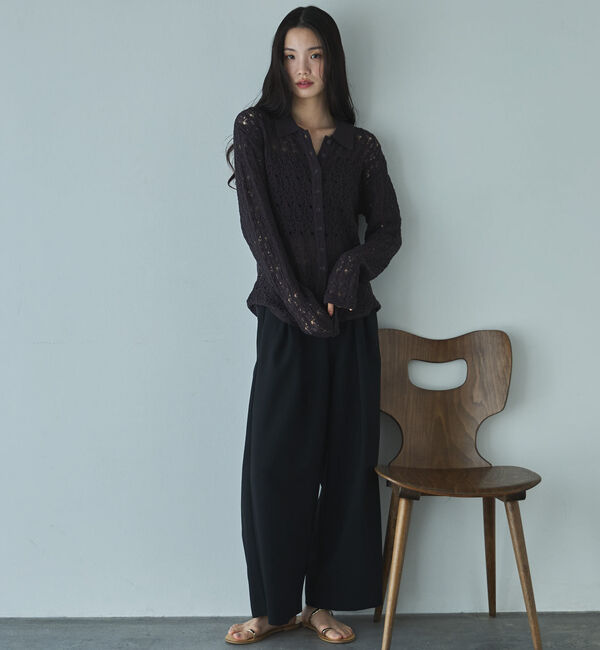 Doux archives「透かし編みカーディガン」|カーディガン|