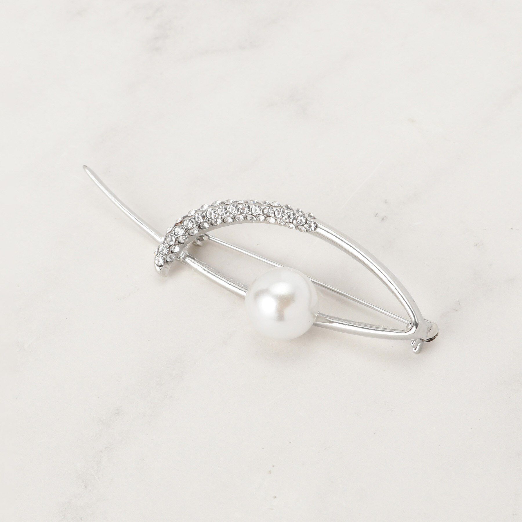 SHOO･LA･RUE「【セレモニー】選べる4デザイン 華やかブローチ」|ブローチ・コサージュ|シルバー(206)