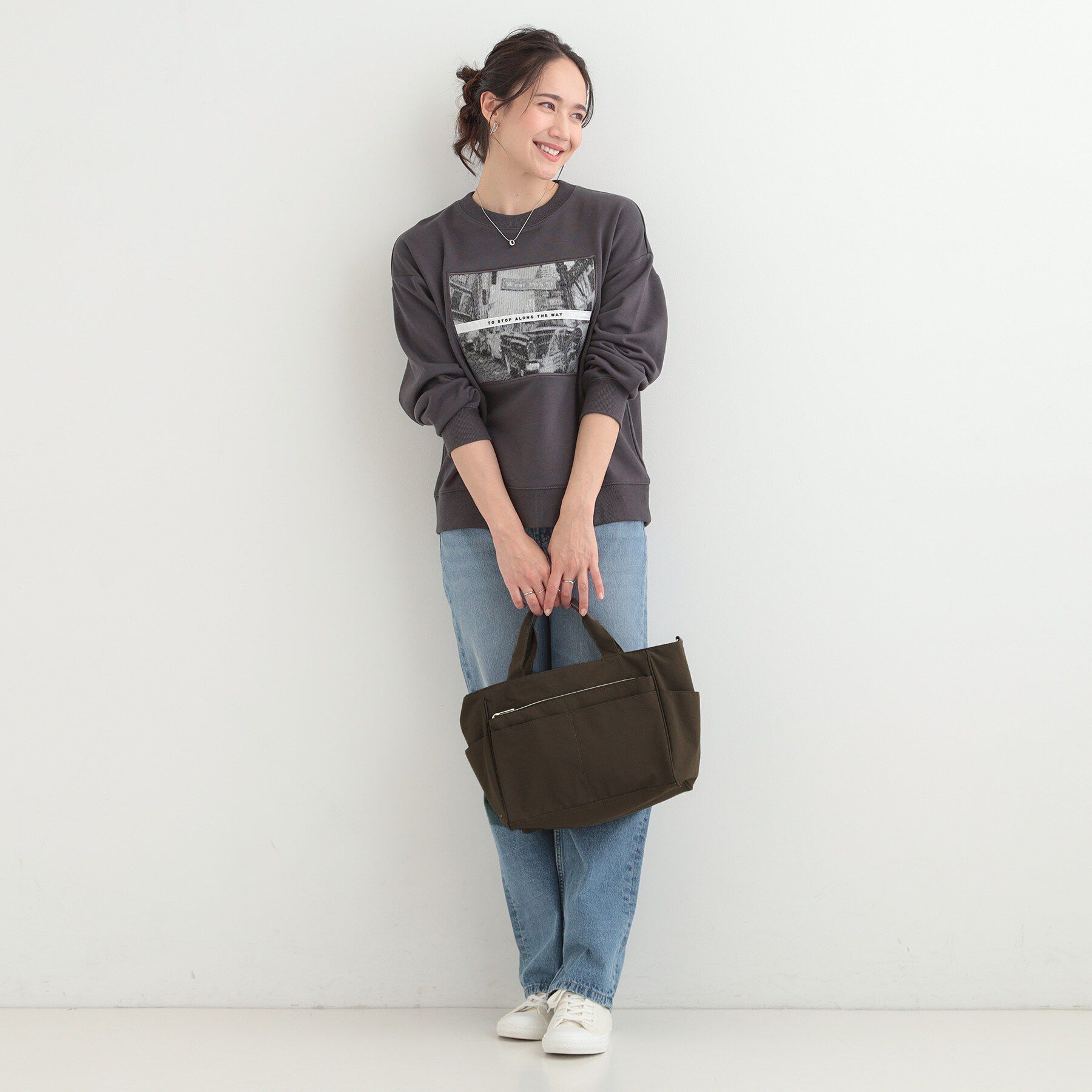 SHOO･LA･RUE「【撥水】12ポケットキャリーオントートバッグ」|トートバッグ|