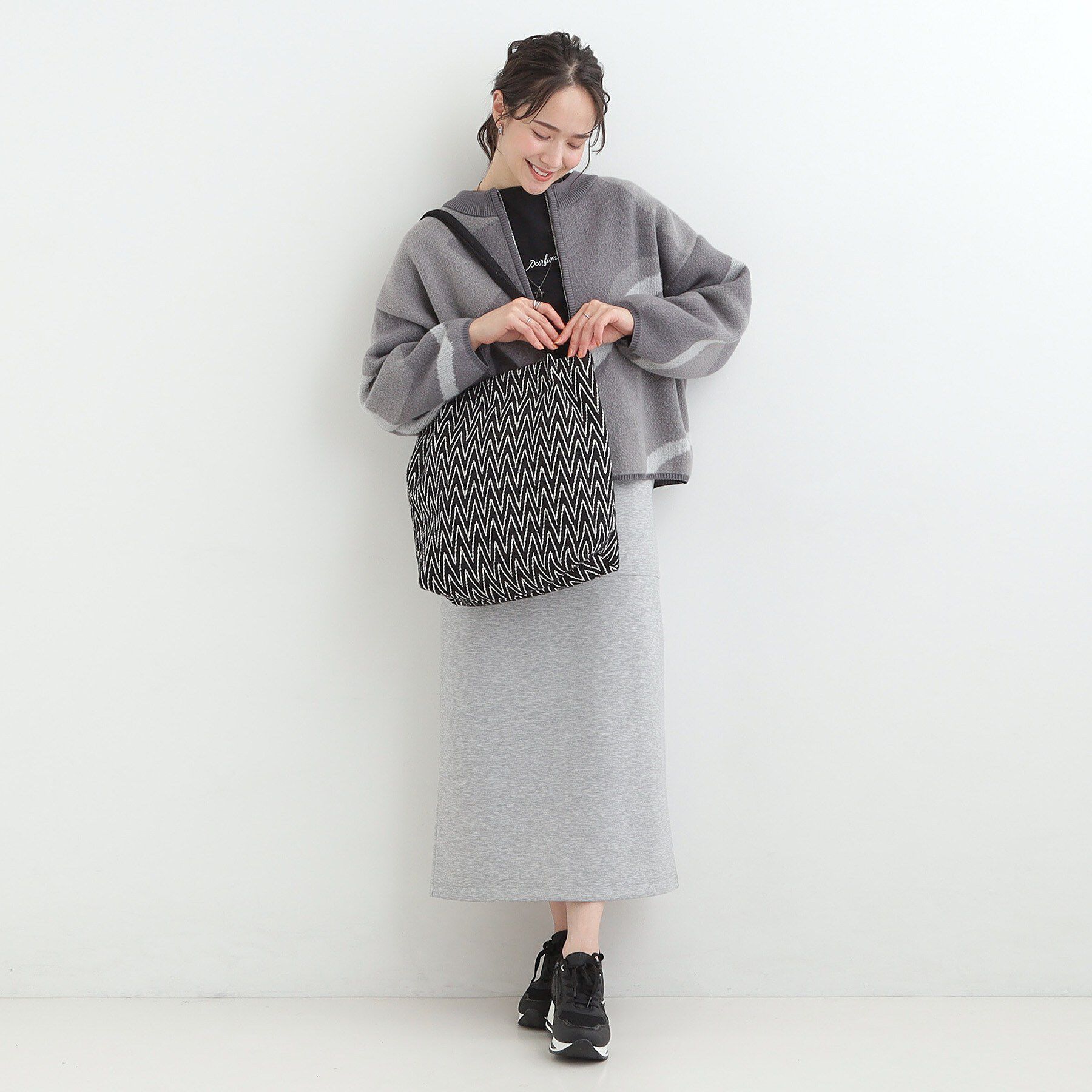 SHOO･LA･RUE「【インド製/選べる4柄】ジャカードトートバッグ」|トートバッグ|