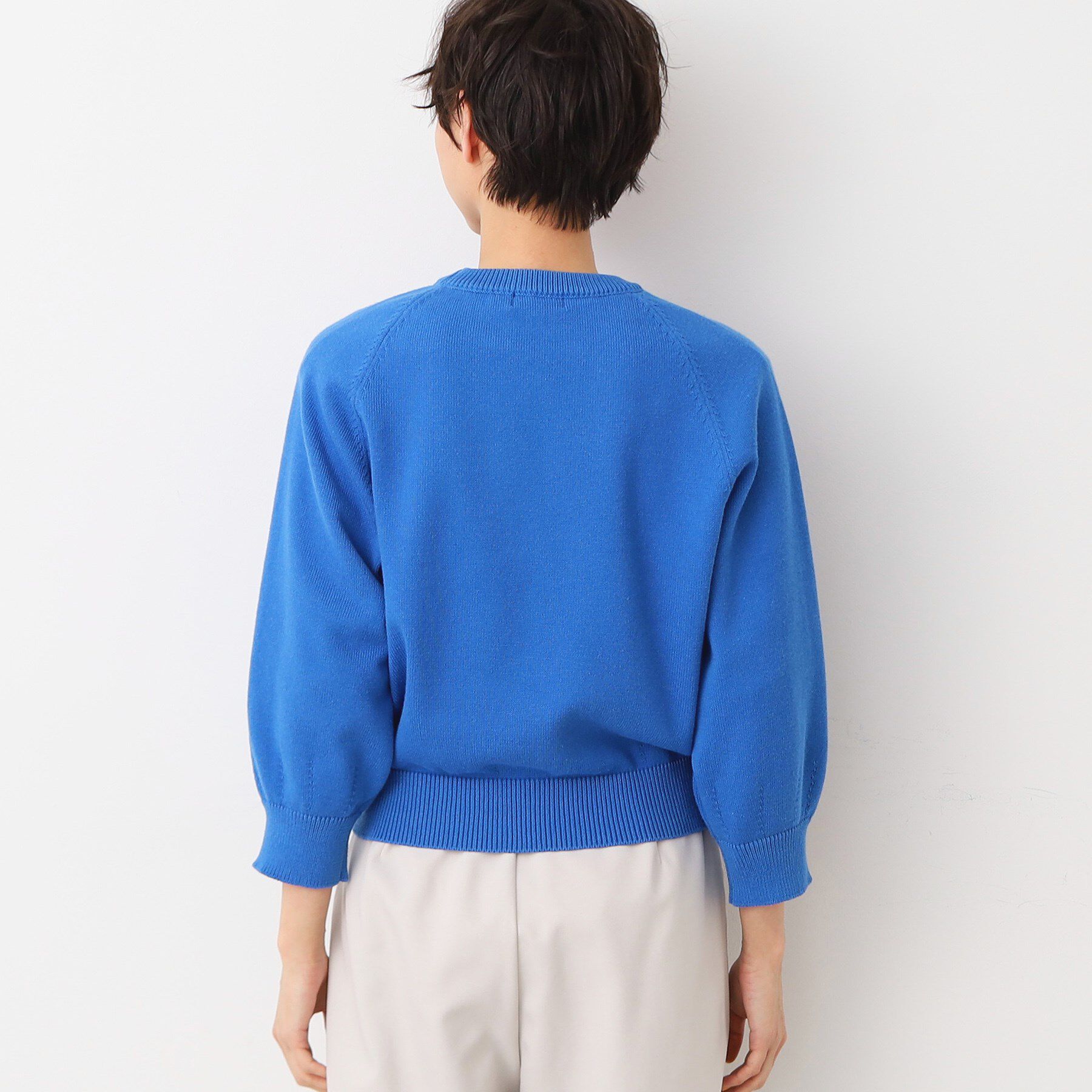 Dessin「【洗える・4サイズ展開】バルーンスリーブニット（XS～L）」|ニット・セーター|