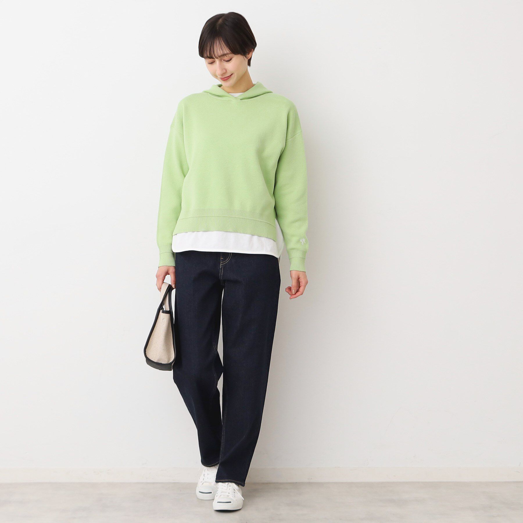 Dessin「【洗える】フーデットニット（S～L）」|ニット・セーター|