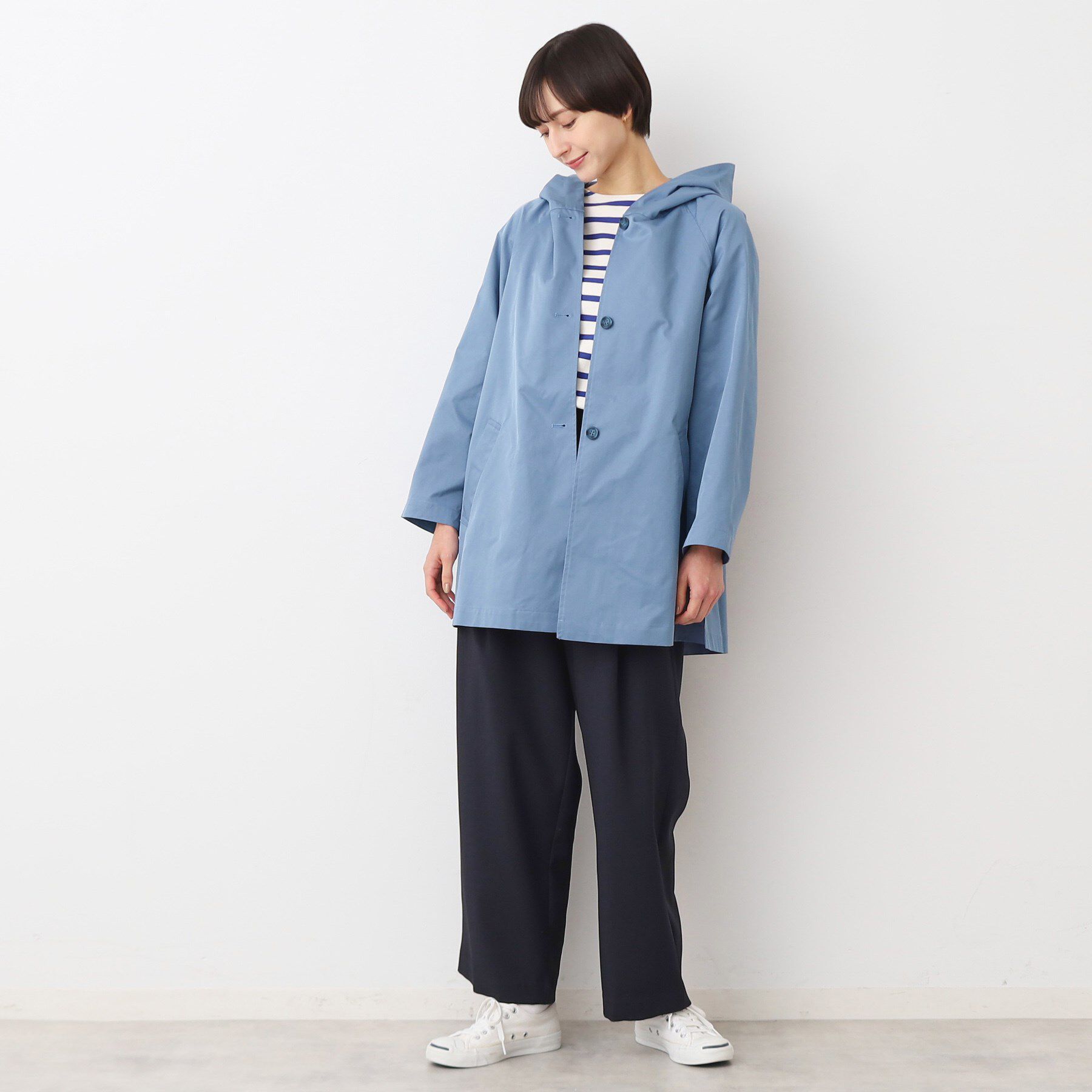 Dessin「【洗える】フーデッドハーフコート（S～L）」|その他|