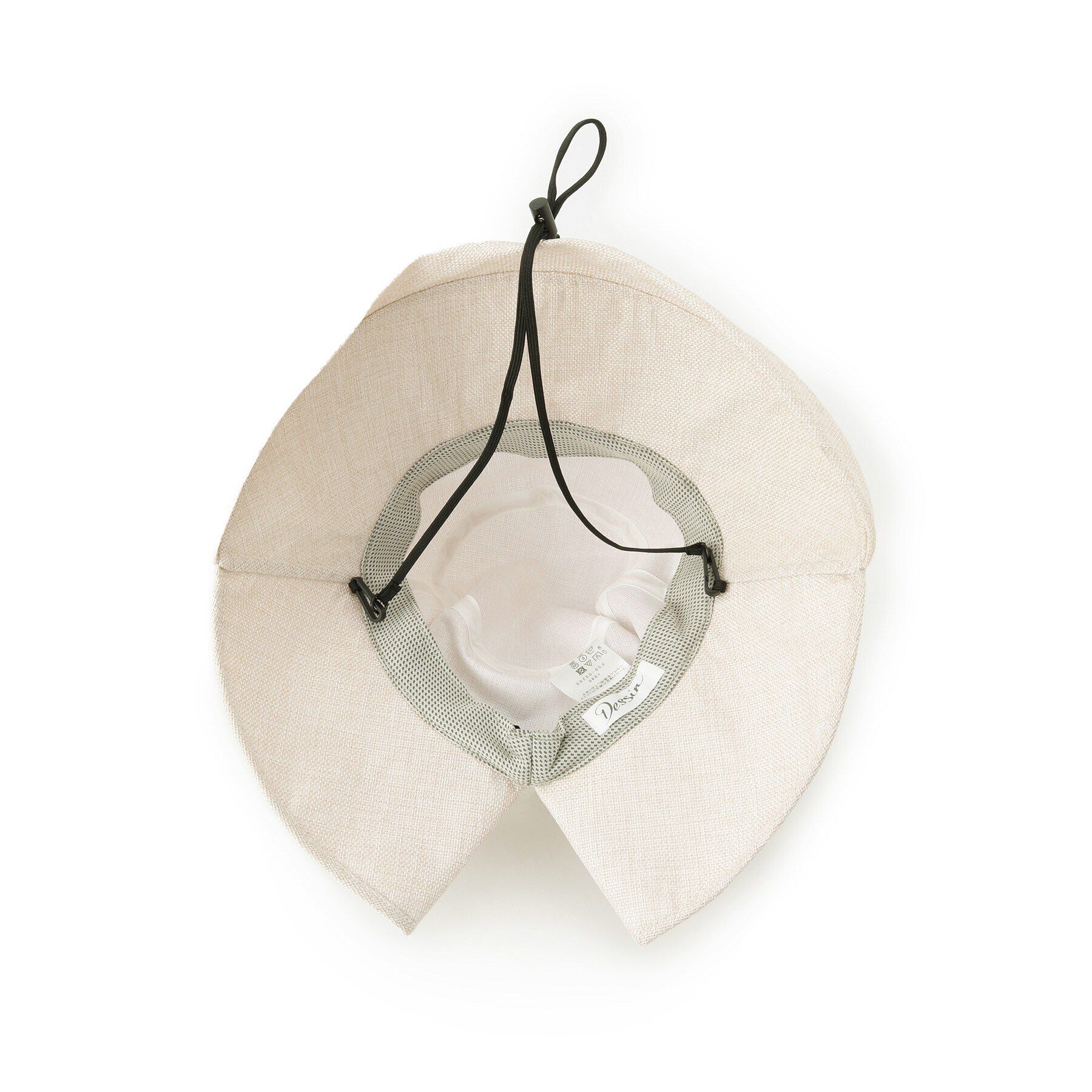 Dessin「【UV・2WAY・洗える】バッグリボンハット」|ハット|