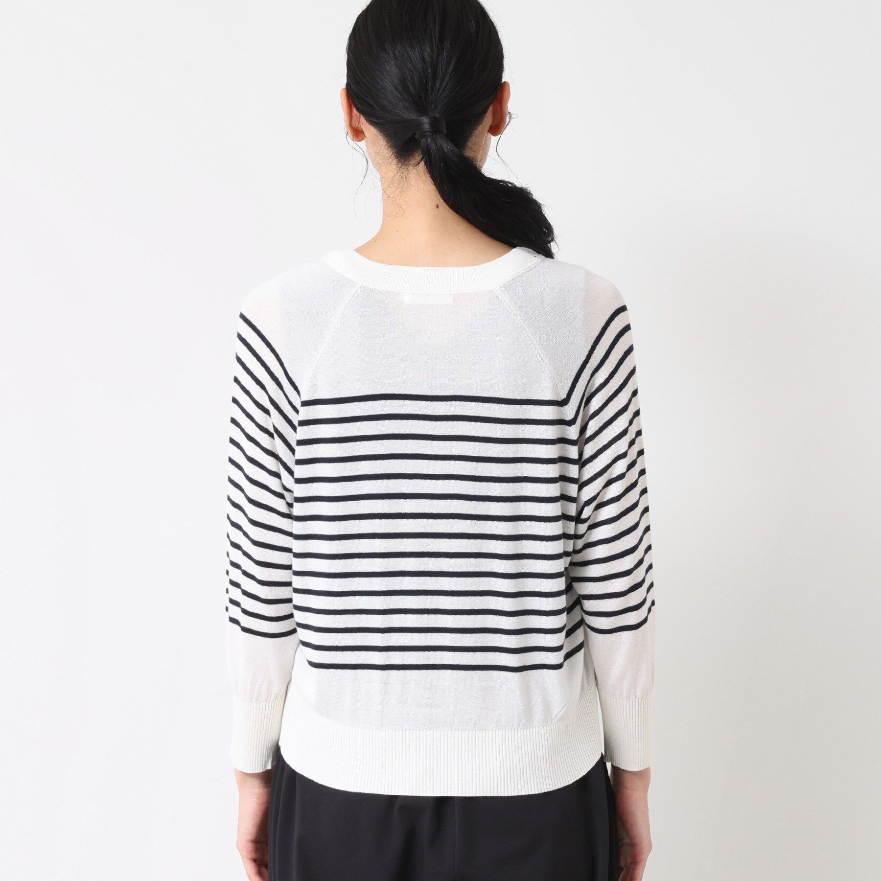 Dessin「【洗える】キーネックカーディガン」|カーディガン|