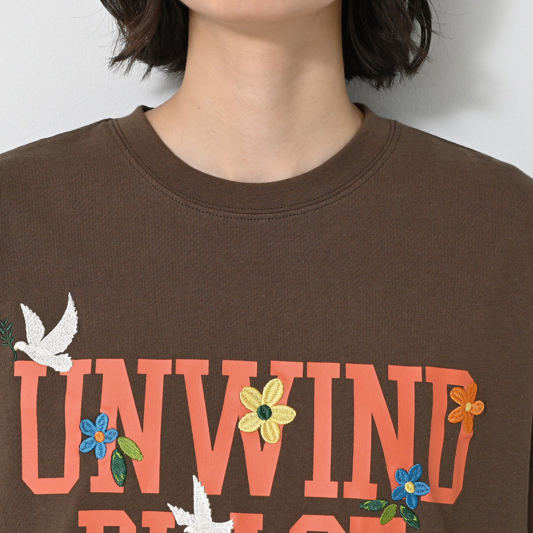 Dessin「ロゴ刺繍Tシャツ」|Tシャツ・カットソー|