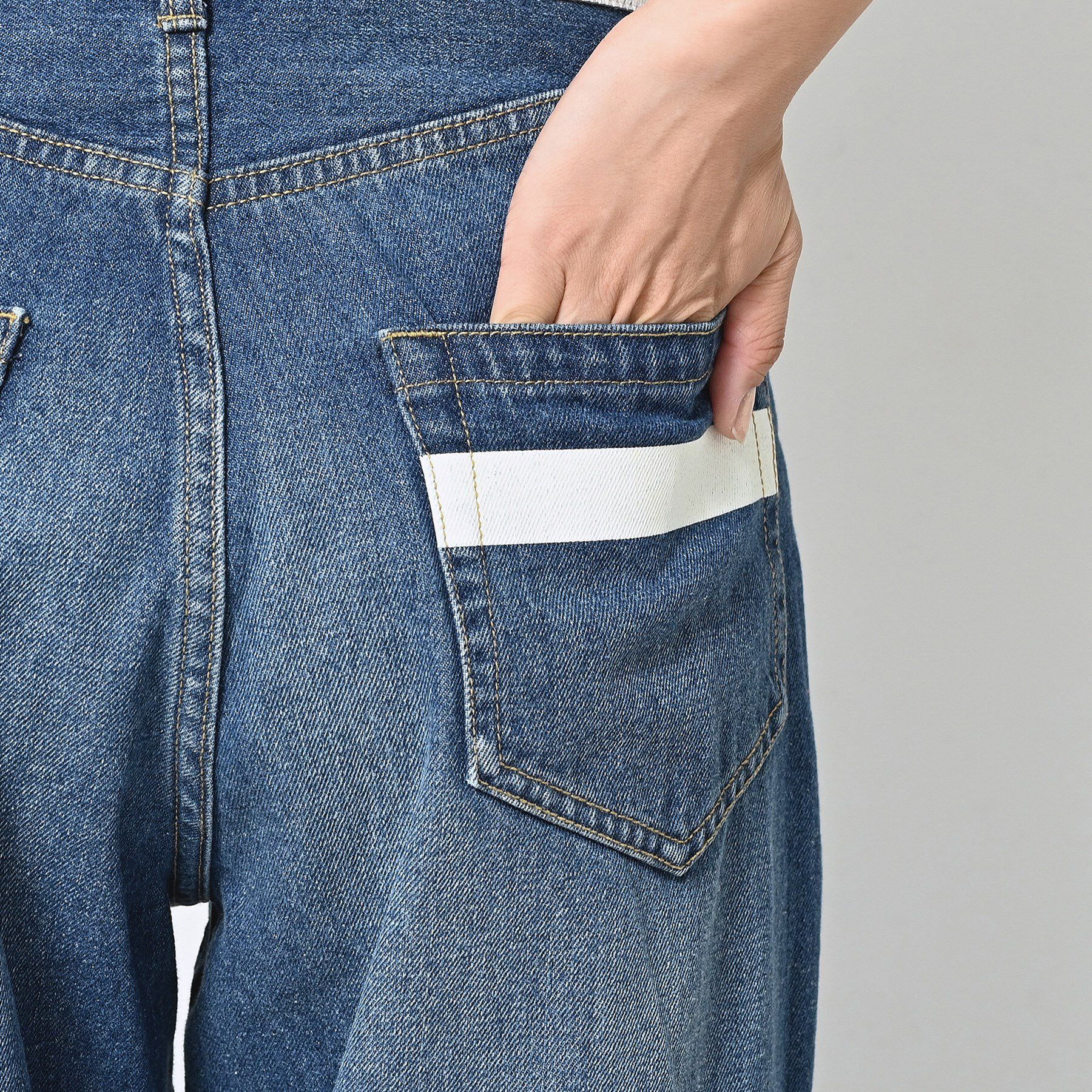 Dessin「【ユニセックス・洗える】ワイドデニム」|デニム|