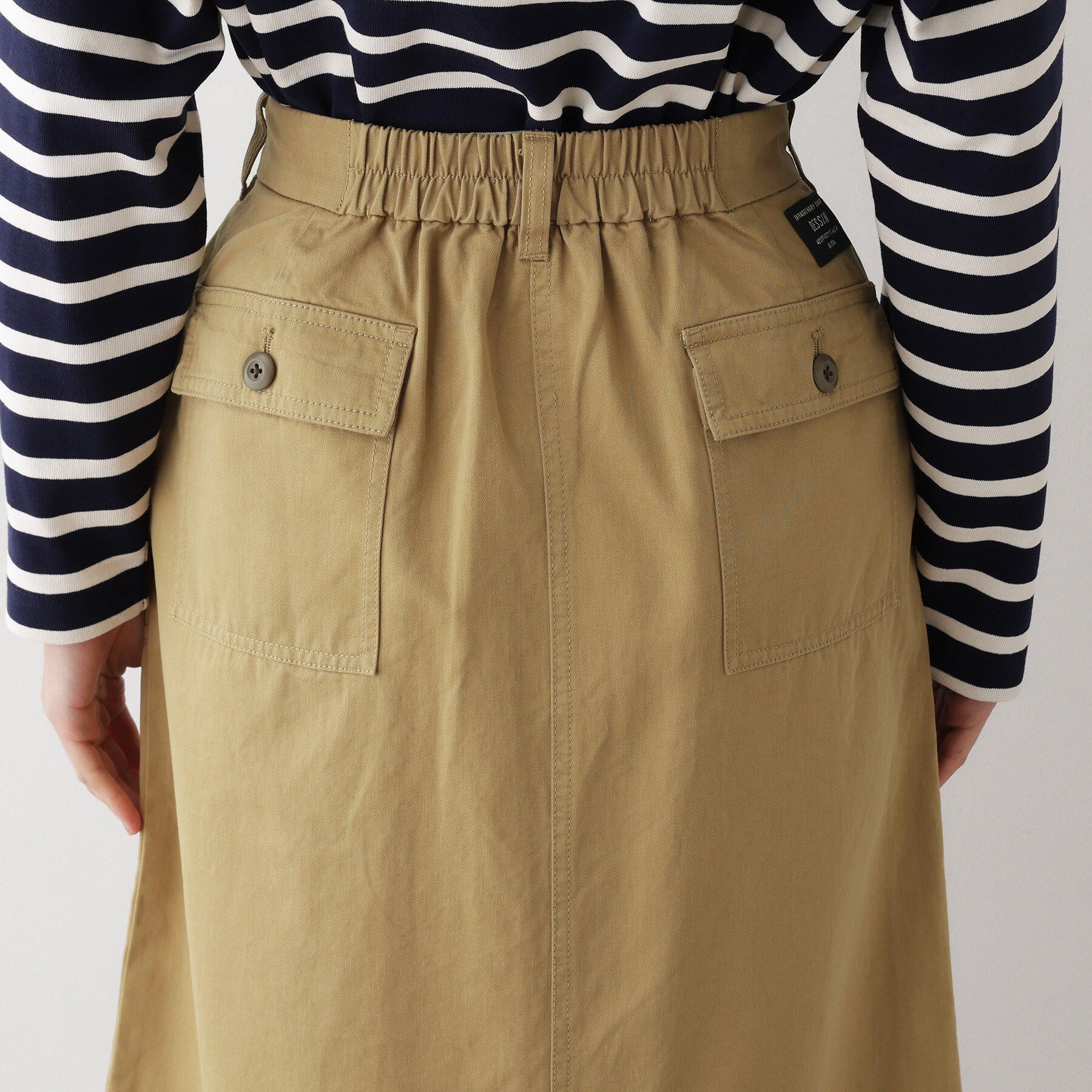 Dessin「【洗える】ベイカーポケットワークスカート」|スカート|