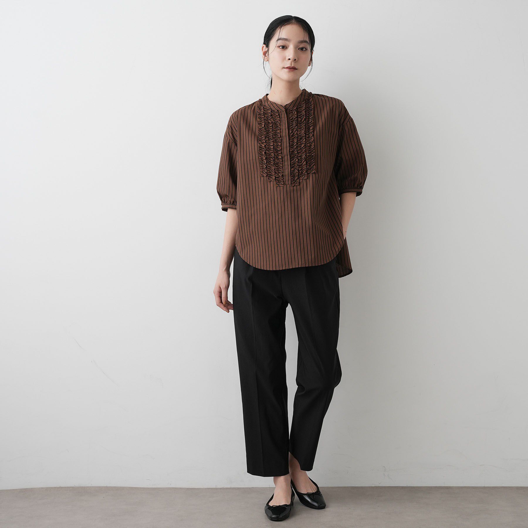 Dessin「【洗える・ウエストゴム】イージーストレッチパンツ」|その他|