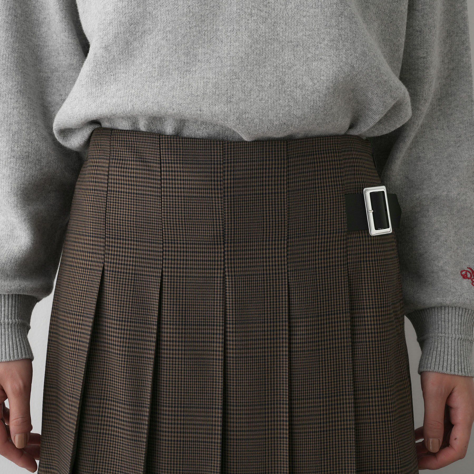 Dessin「【洗える】ワイドプリーツスカート」|スカート|