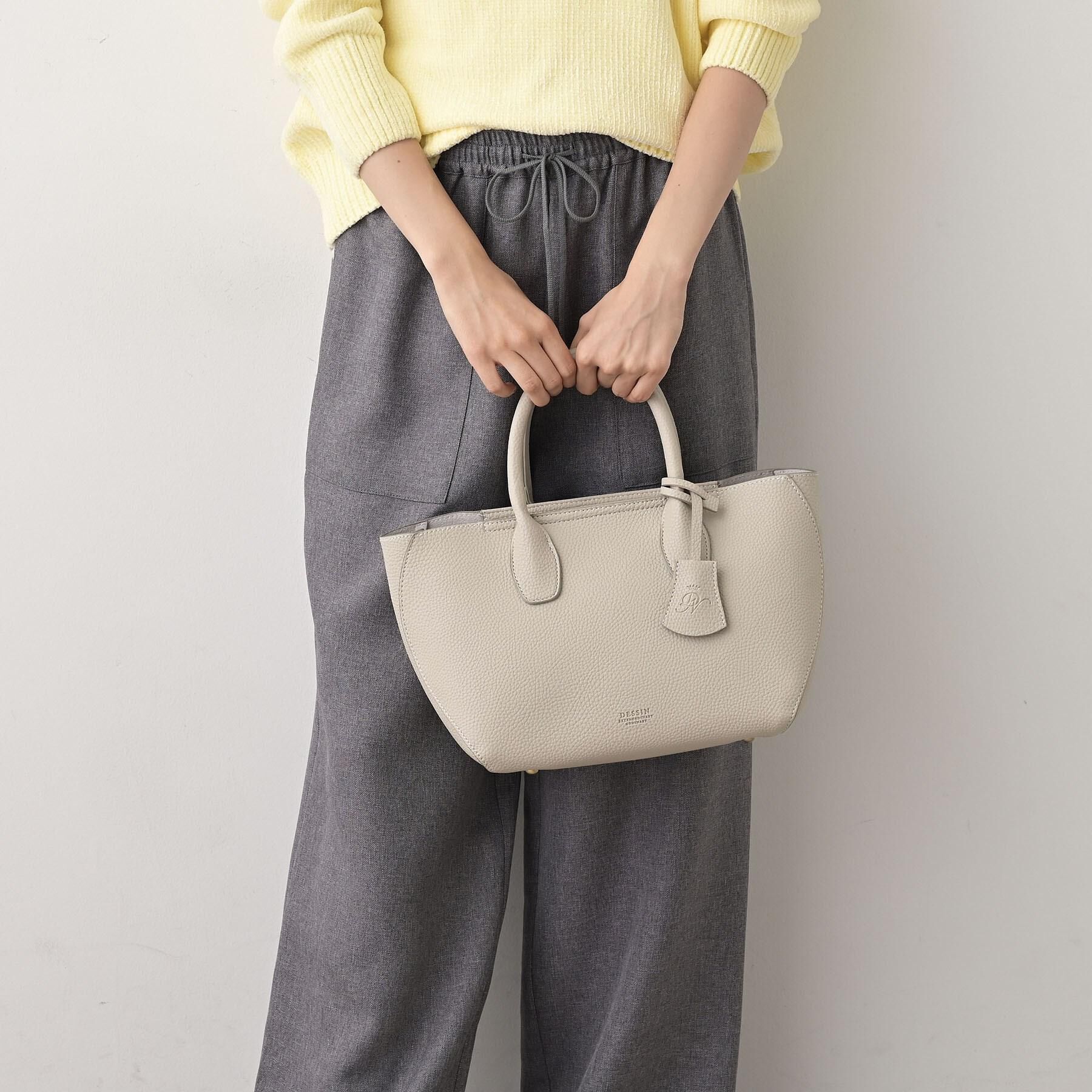 Dessin「【2WAY】シュリンク合皮トートバッグ」|トートバッグ|