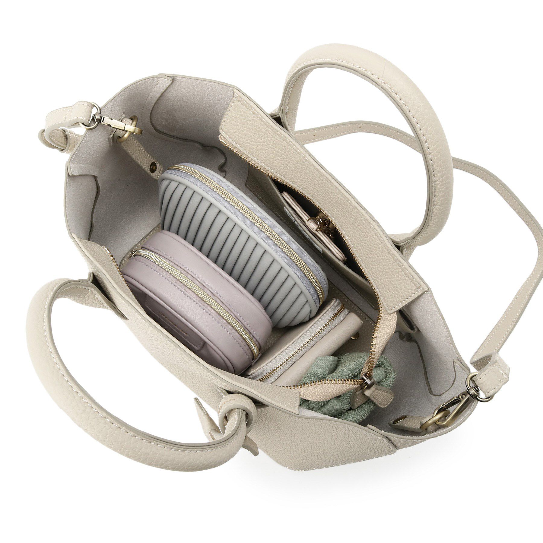 Dessin「【2WAY】シュリンク合皮トートバッグ」|トートバッグ|