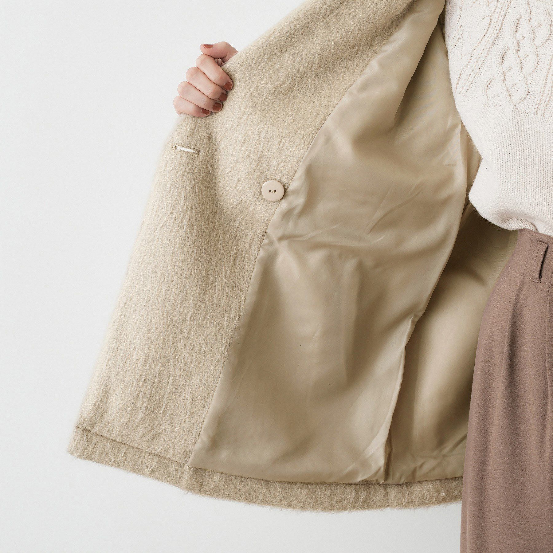 Dessin「シャギーコート」|ピーコート|