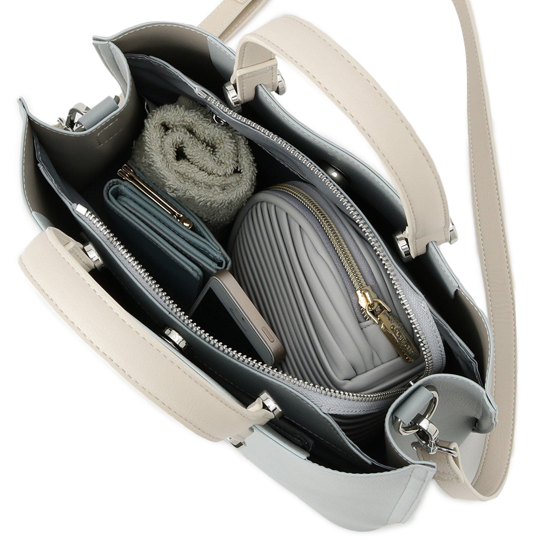 Dessin「【2WAY】3ポケットハンドバッグ」|ハンドバッグ|