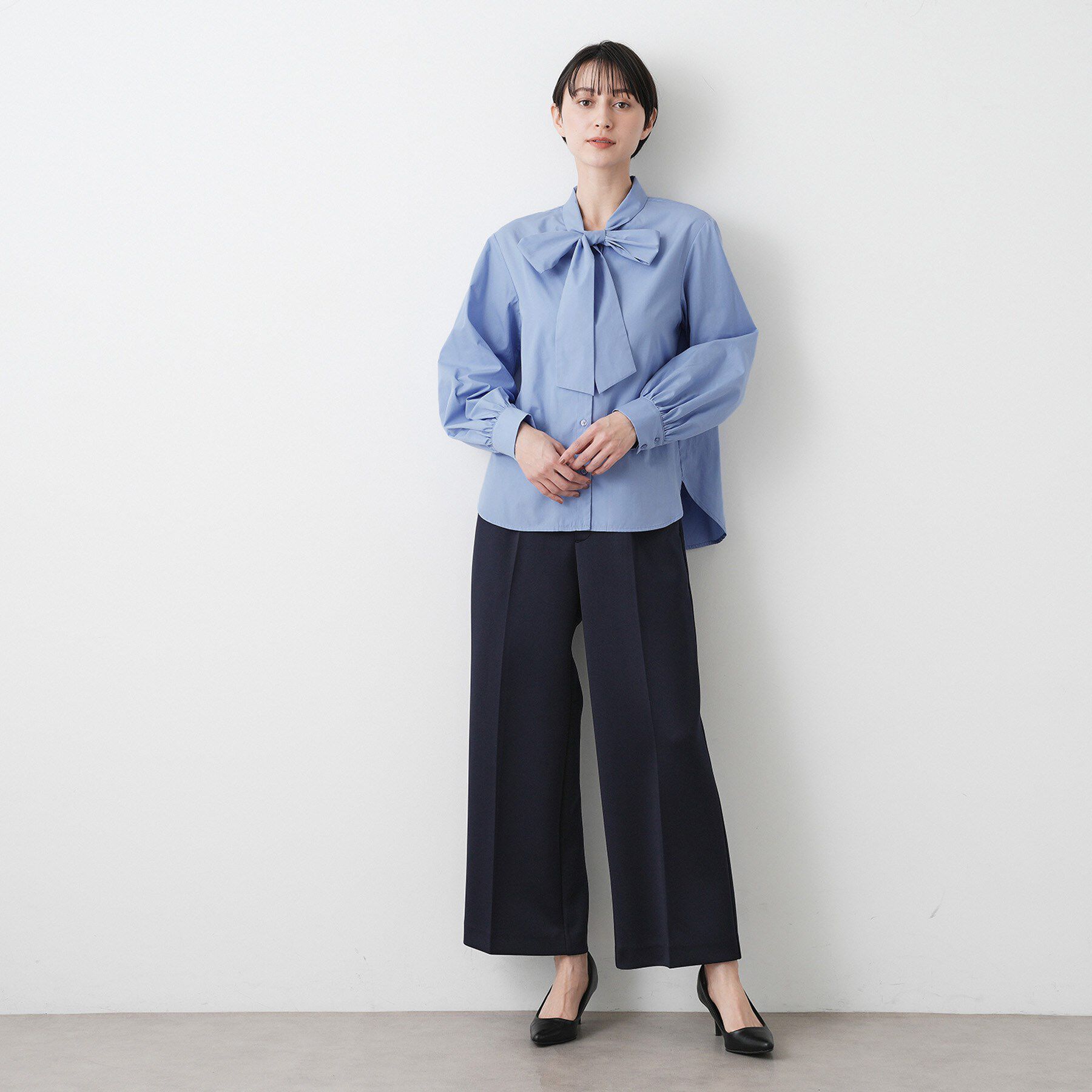 Dessin「【入卒/セレモニー】ボウタイリボンブラウス」|シャツ・ブラウス|