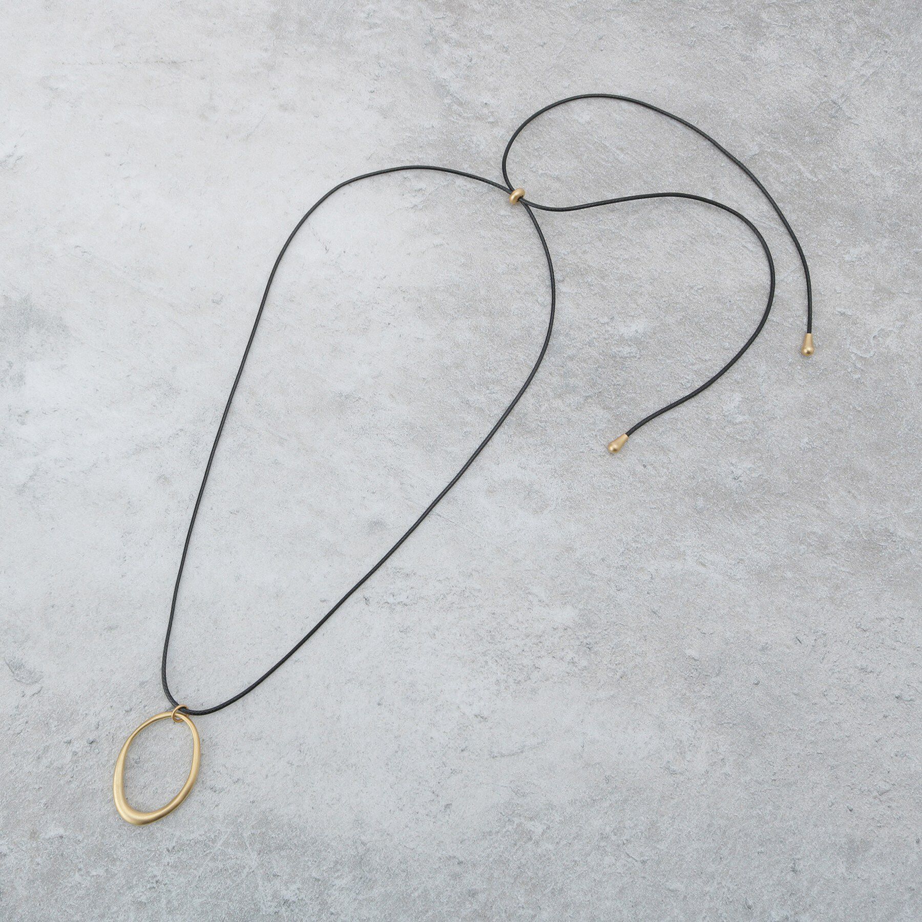 Dessin「オーバルモチーフコードネックレス」|ネックレス|