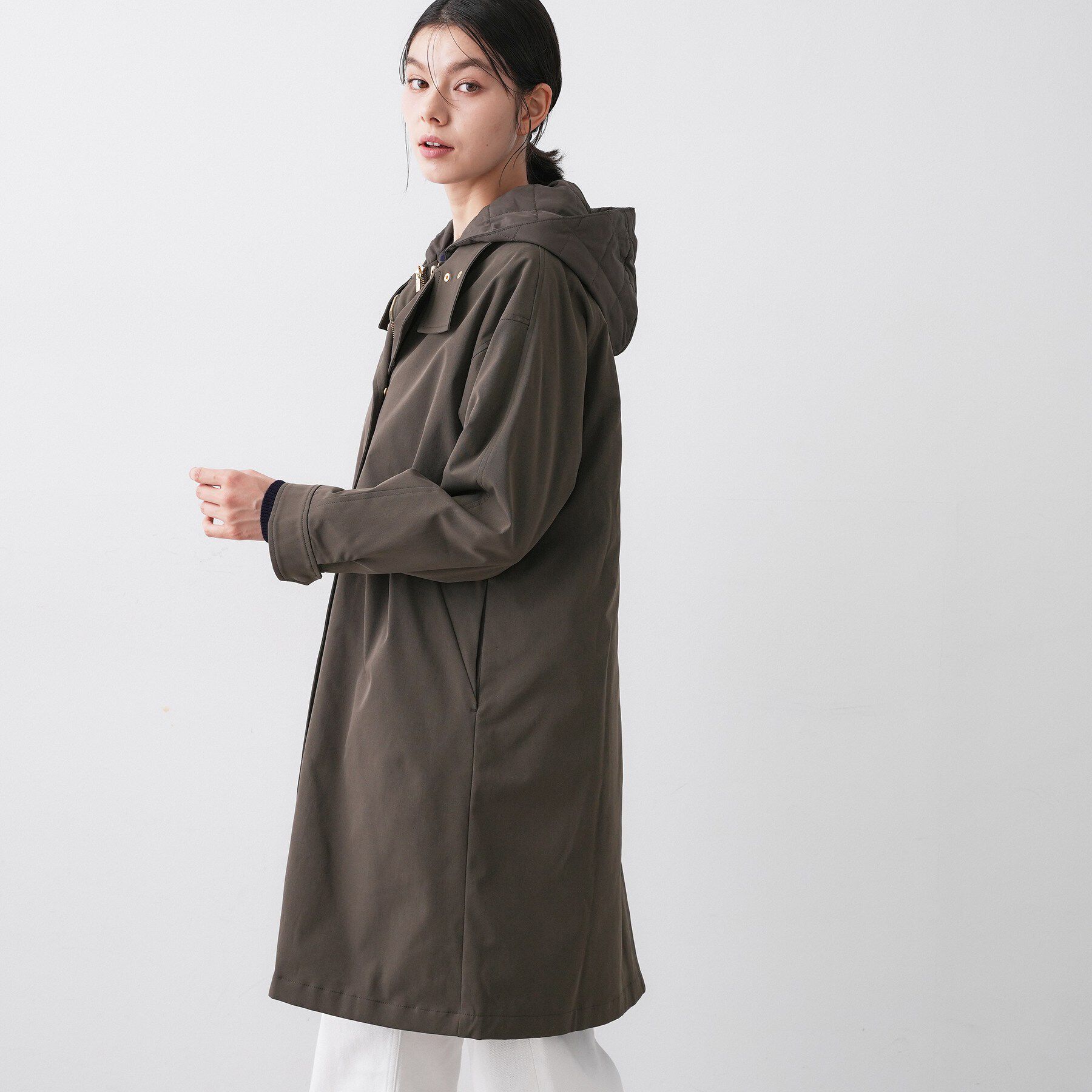 Dessin「【4WAY/洗える】ベスト付き中綿キルトコート」|その他|