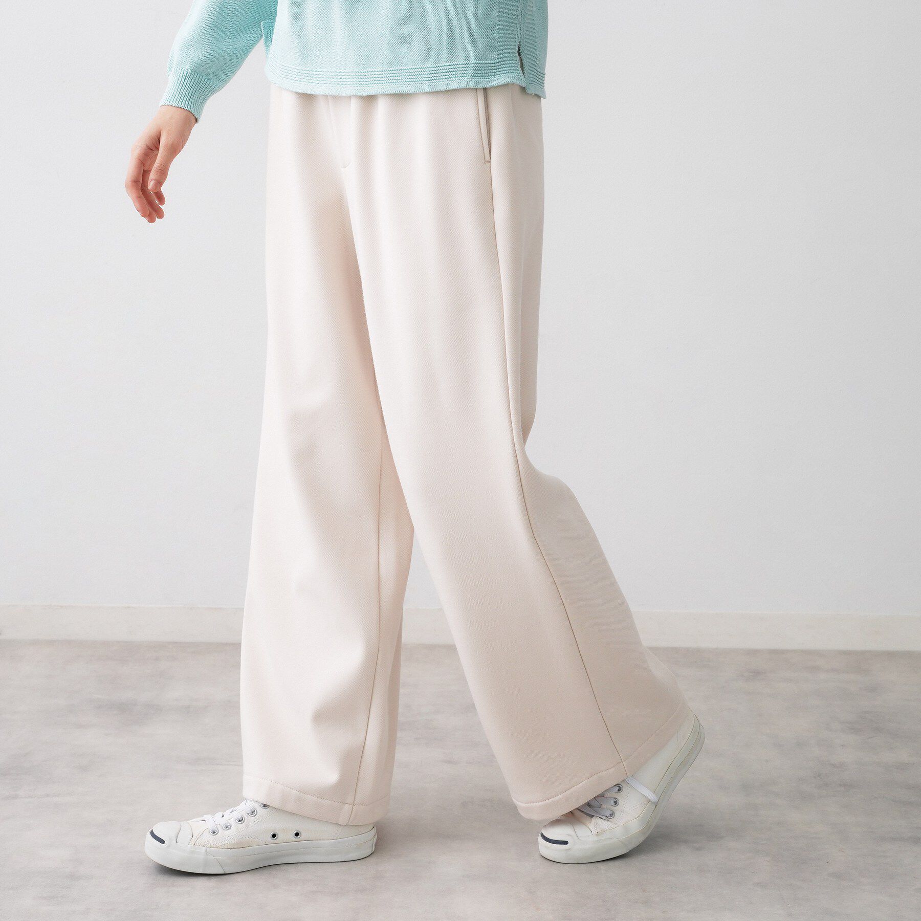 Dessin「【ユニセックス/洗える】スウェットライクワイドパンツ」|その他|