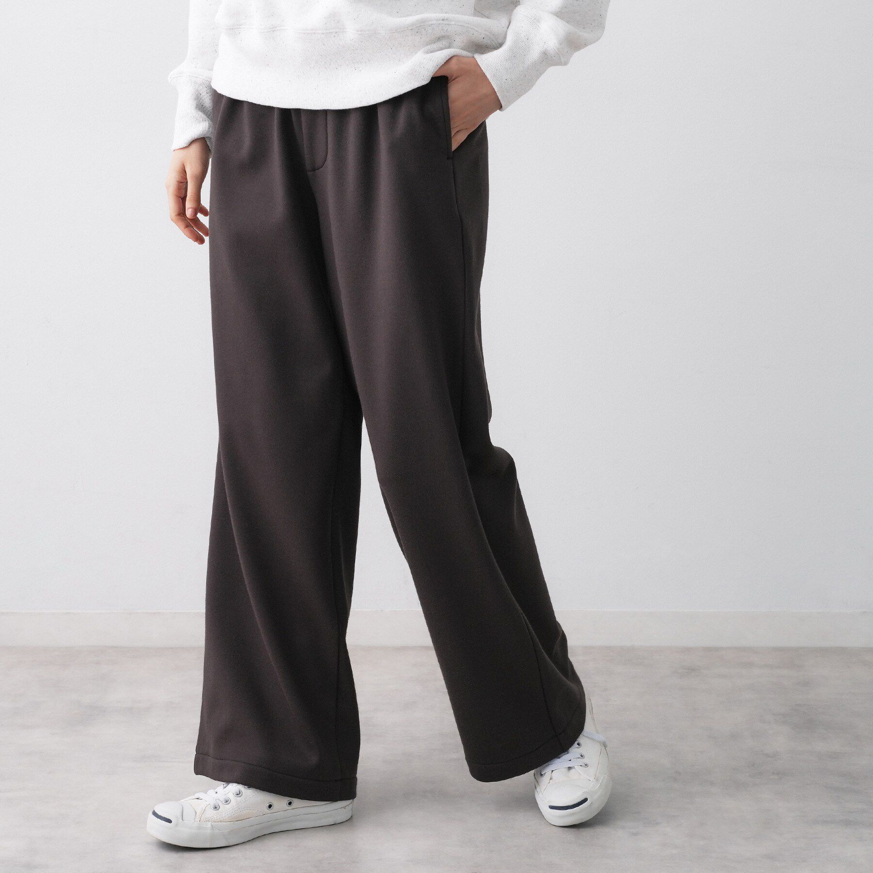 Dessin「【ユニセックス/洗える】スウェットライクワイドパンツ」|その他|