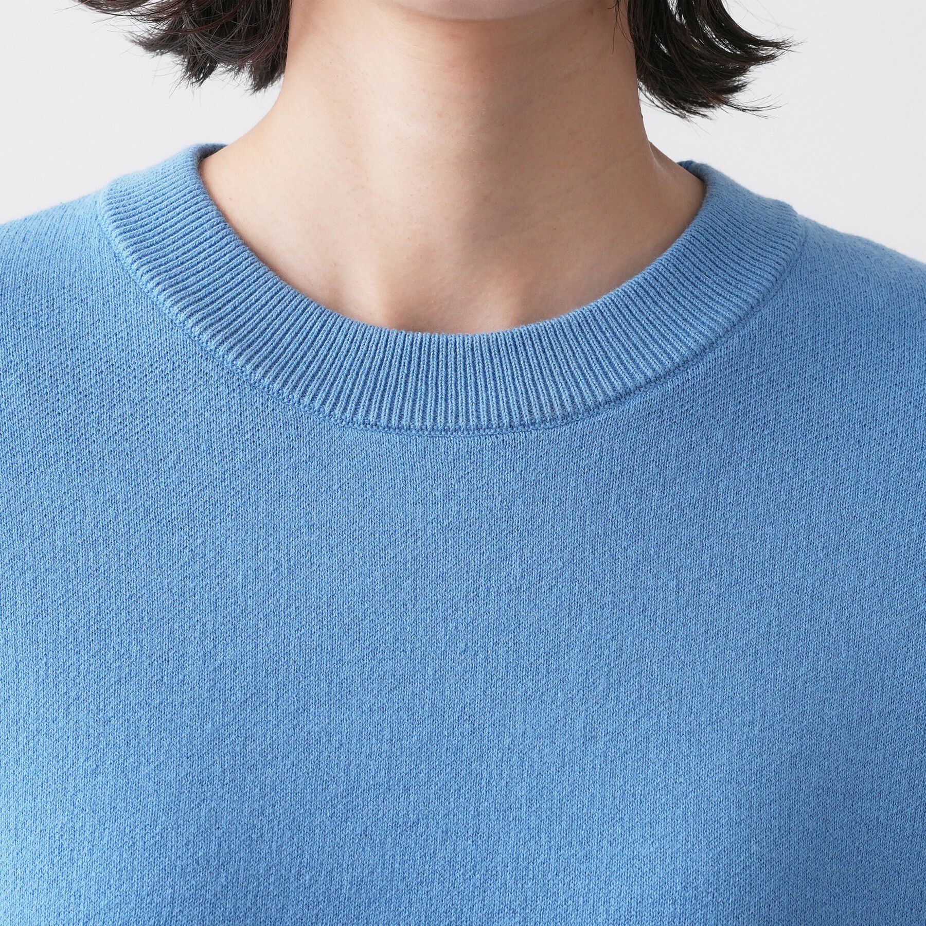 Dessin「【ユニセックス/洗える】ロゴコットンジャカード」|ニット・セーター|