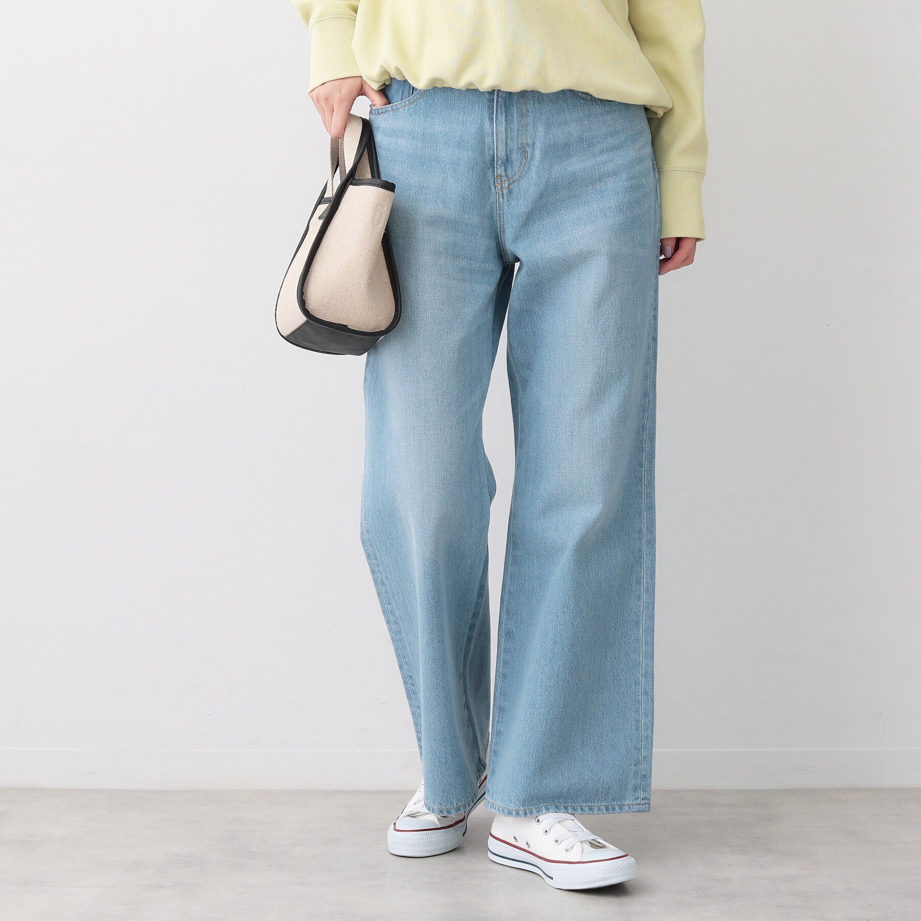 Dessin「【洗える】リラックスフレアシルエット12OZデニム」|その他|