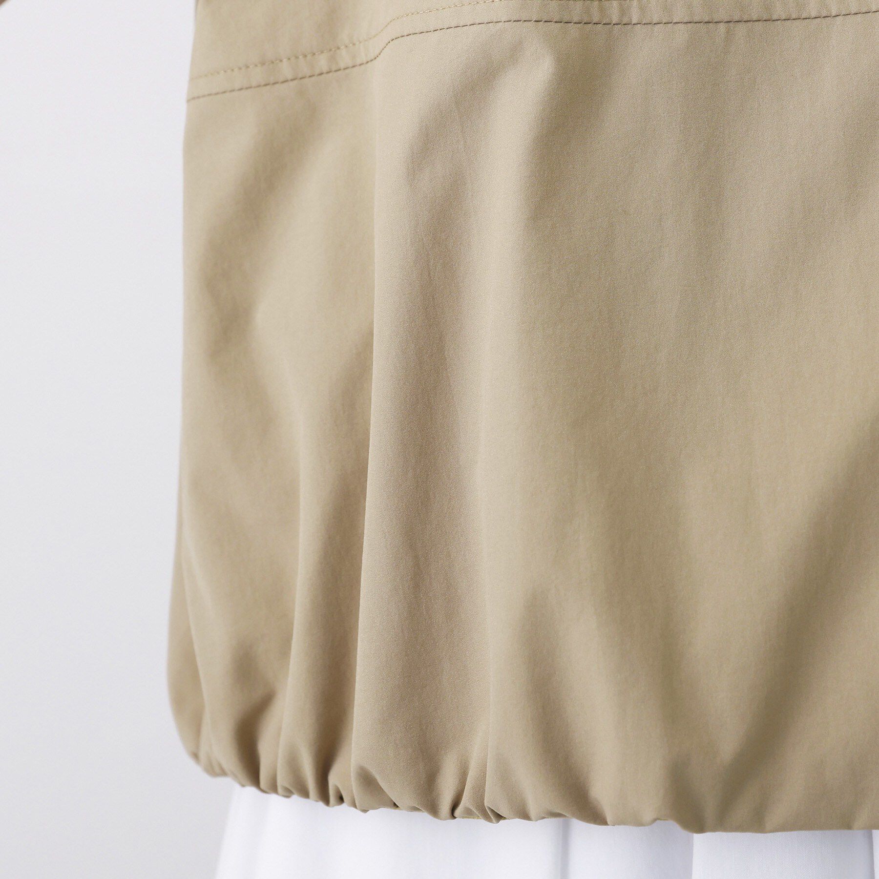 Dessin「【撥水/洗える】ノーカラーブルゾン」|ブルゾン・スタジャン|