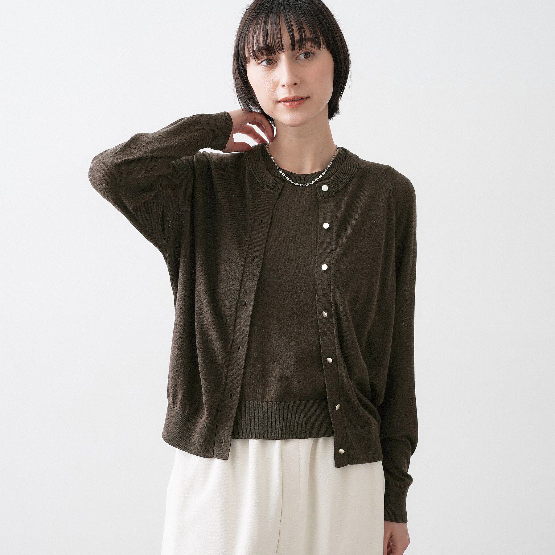 Dessin「【2点セット/洗える】アンサンブルニット」|ニット・セーター|