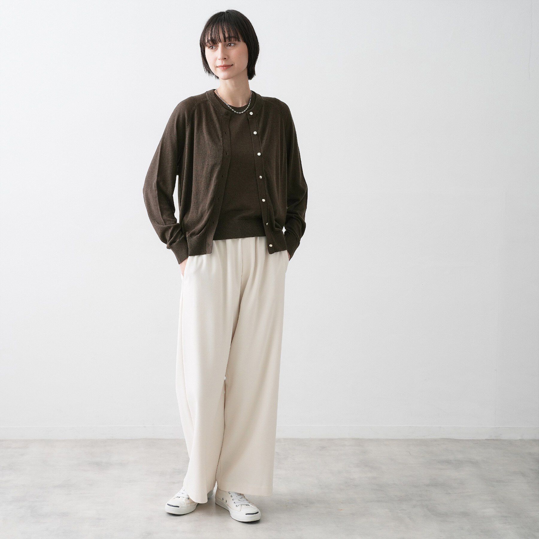 Dessin「【2点セット/洗える】アンサンブルニット」|ニット・セーター|