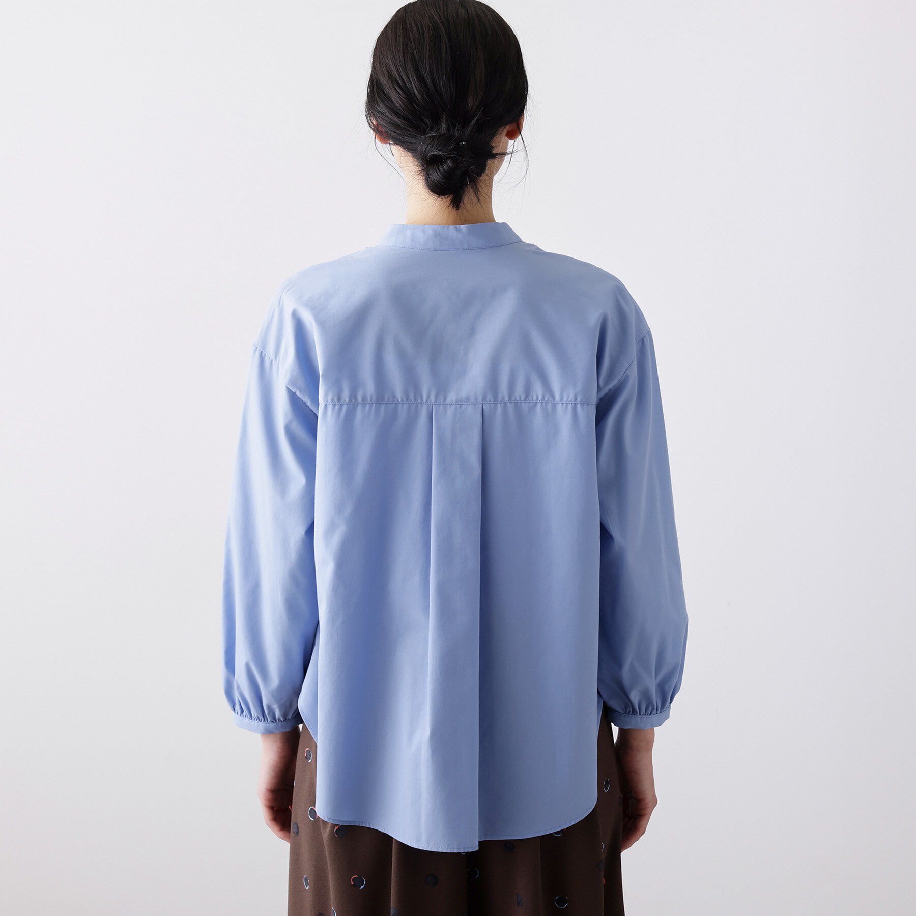 Dessin「【着映え/洗える】フロントフリルブラウス」|シャツ・ブラウス|