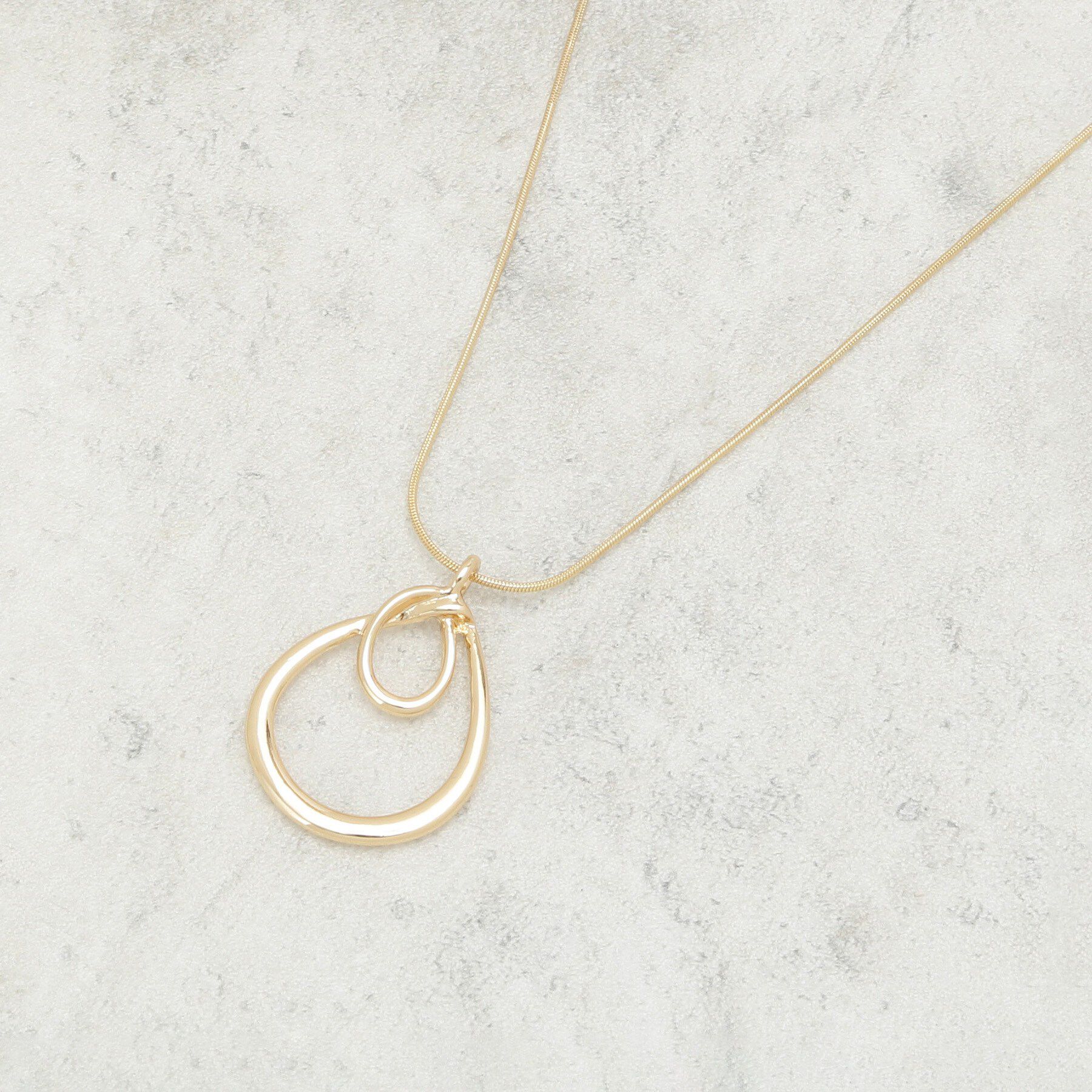 Dessin「グラスホルダーサークルモチーフネックレス」|ネックレス|