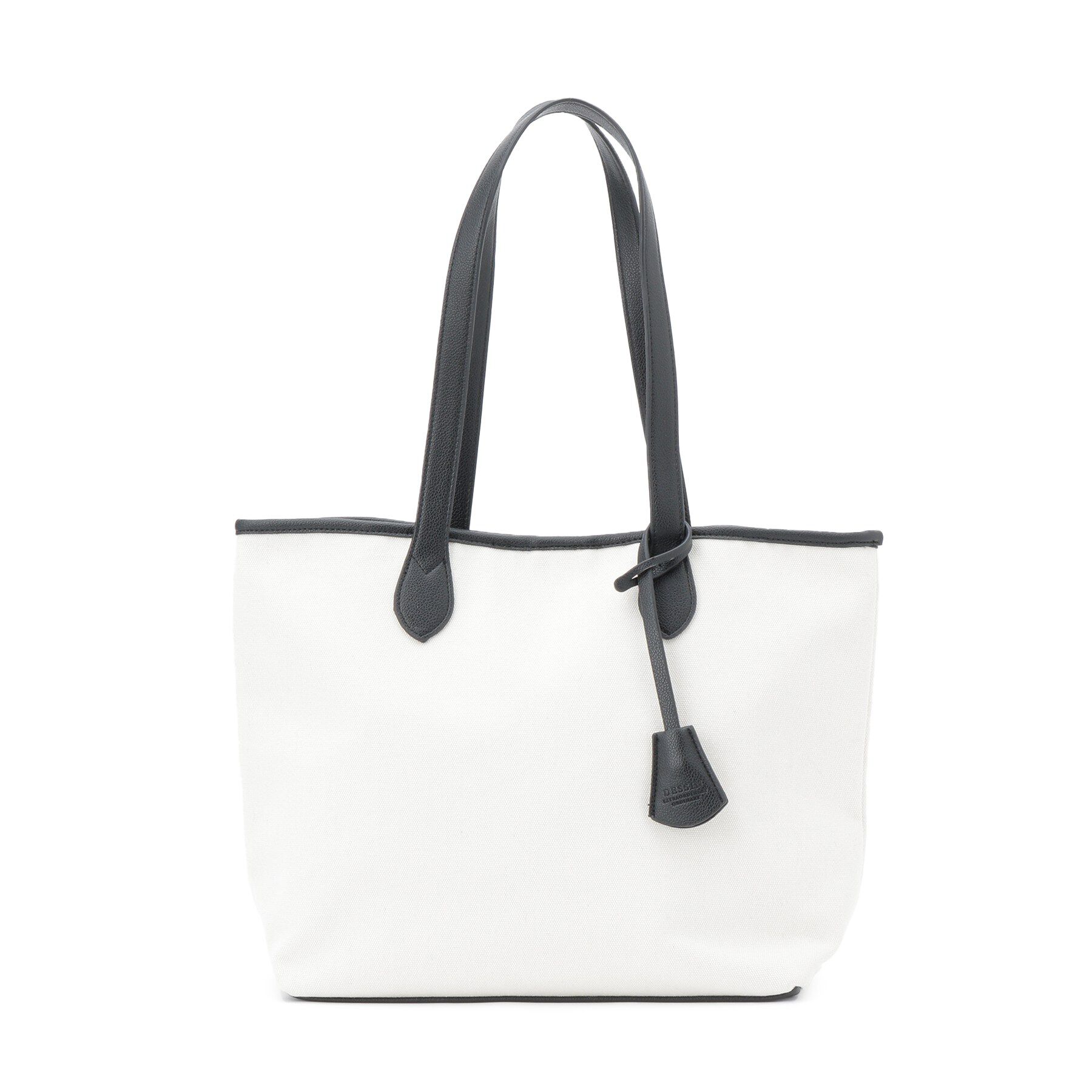 Dessin「【A4収納可】キャンバス&times;レザー調トート」|トートバッグ|