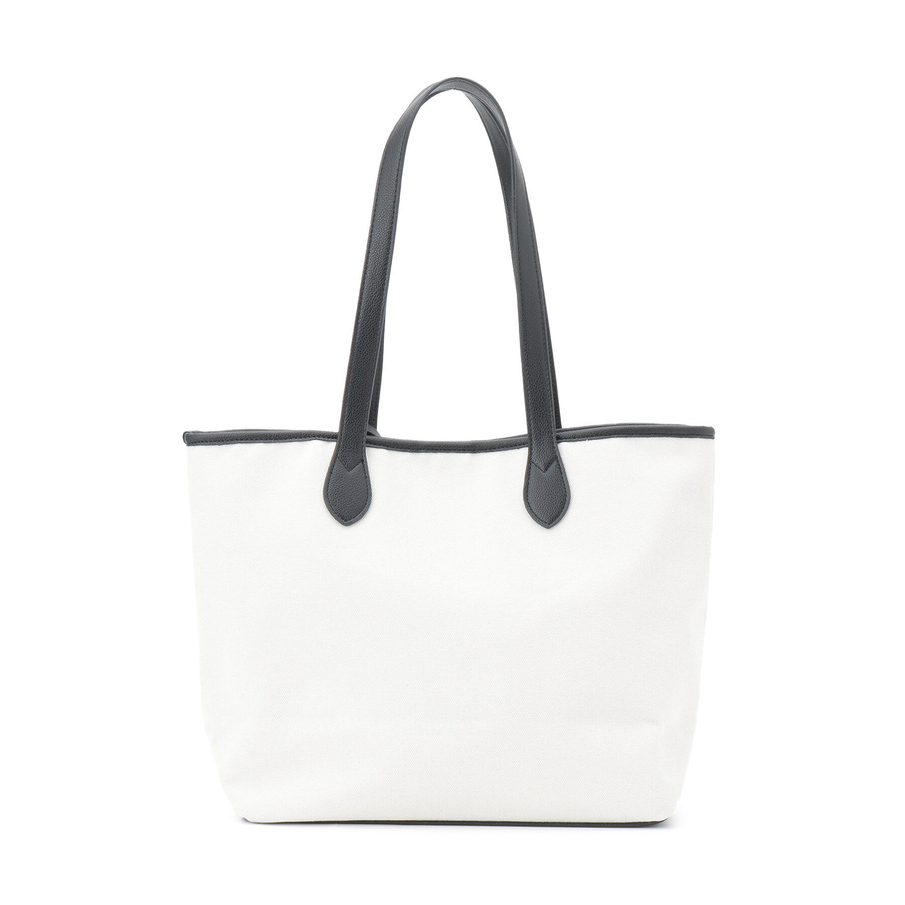 Dessin「【A4収納可】キャンバス&times;レザー調トート」|トートバッグ|