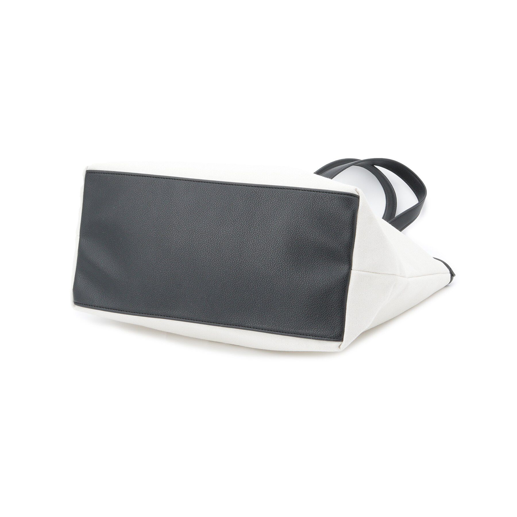 Dessin「【A4収納可】キャンバス&times;レザー調トート」|トートバッグ|