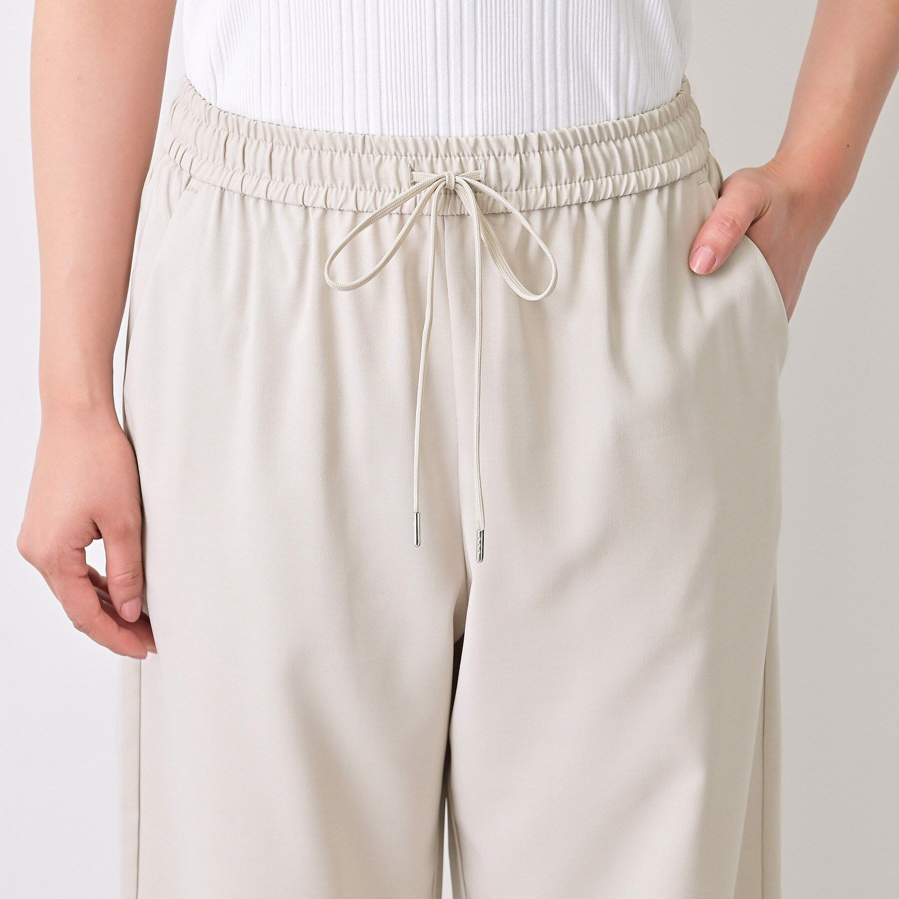 Dessin「【セットアップ可/洗える】ストレッチセミワイドパンツ」|その他|