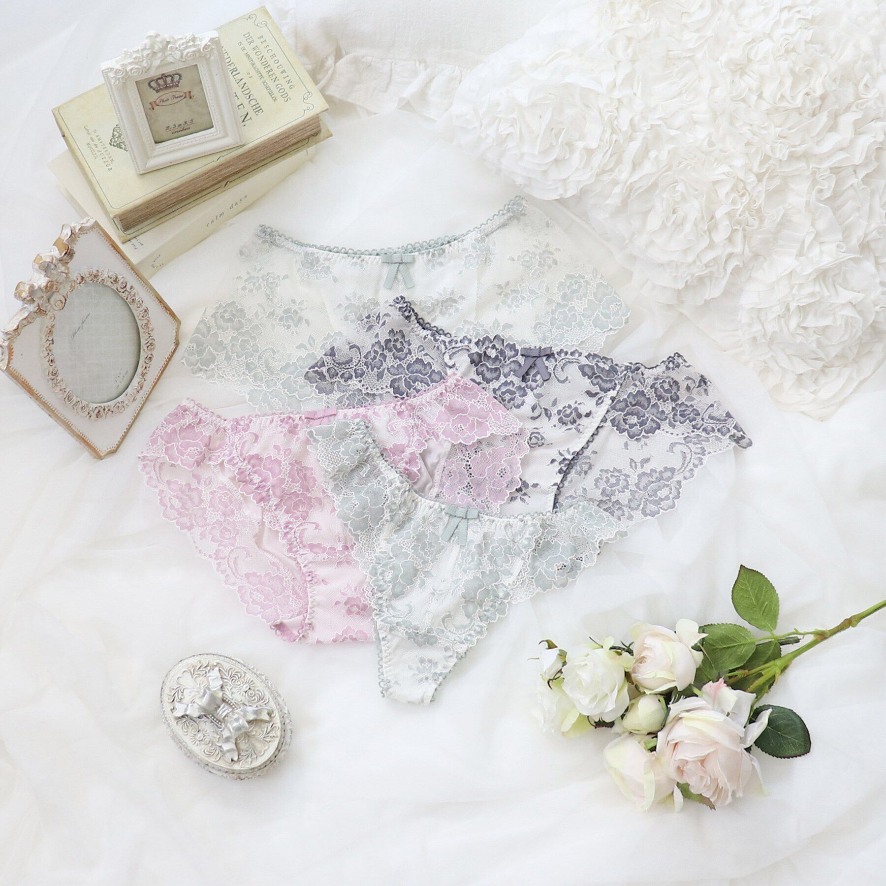 Risa Magli「リディ レースショーツ」|インナー|