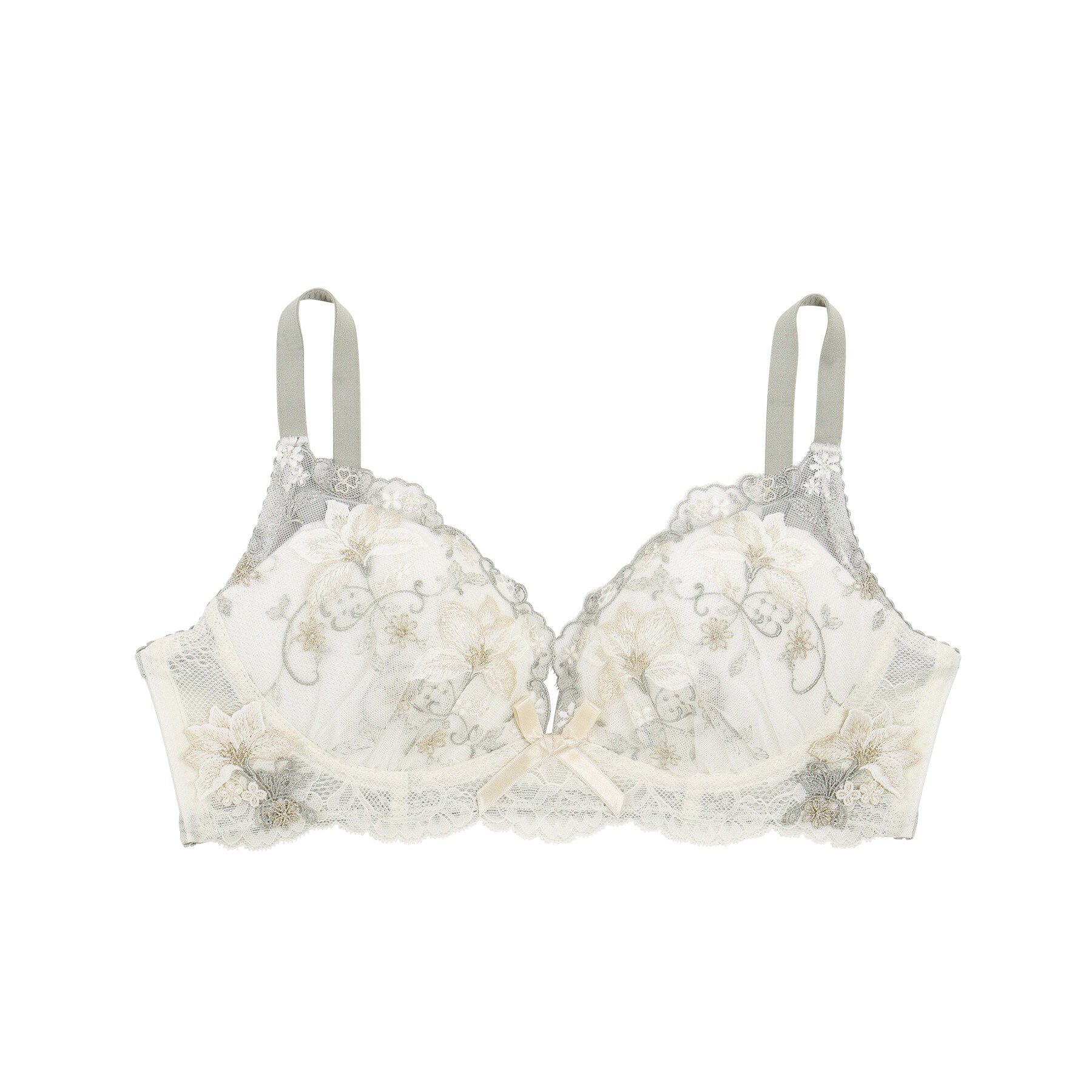 Risa Magli「フルーリ ノンワイヤーブラ (D-F) ＜メロフィータイプ＞」|インナー|