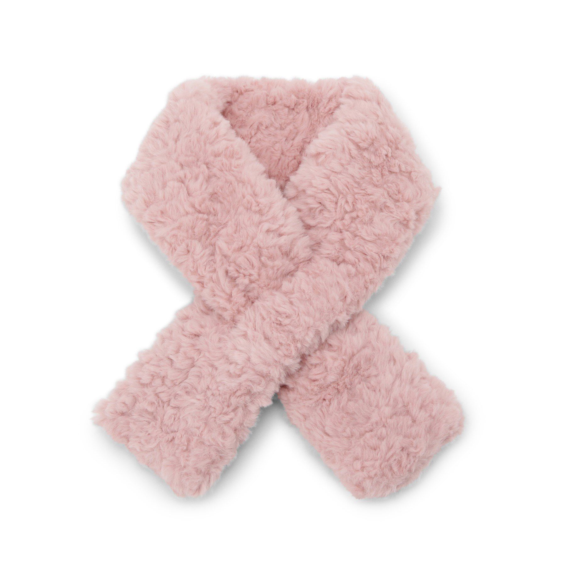 ITS&rsquo;DEMO「プードルファーミニマフラー」|ストール|ピンク(072)