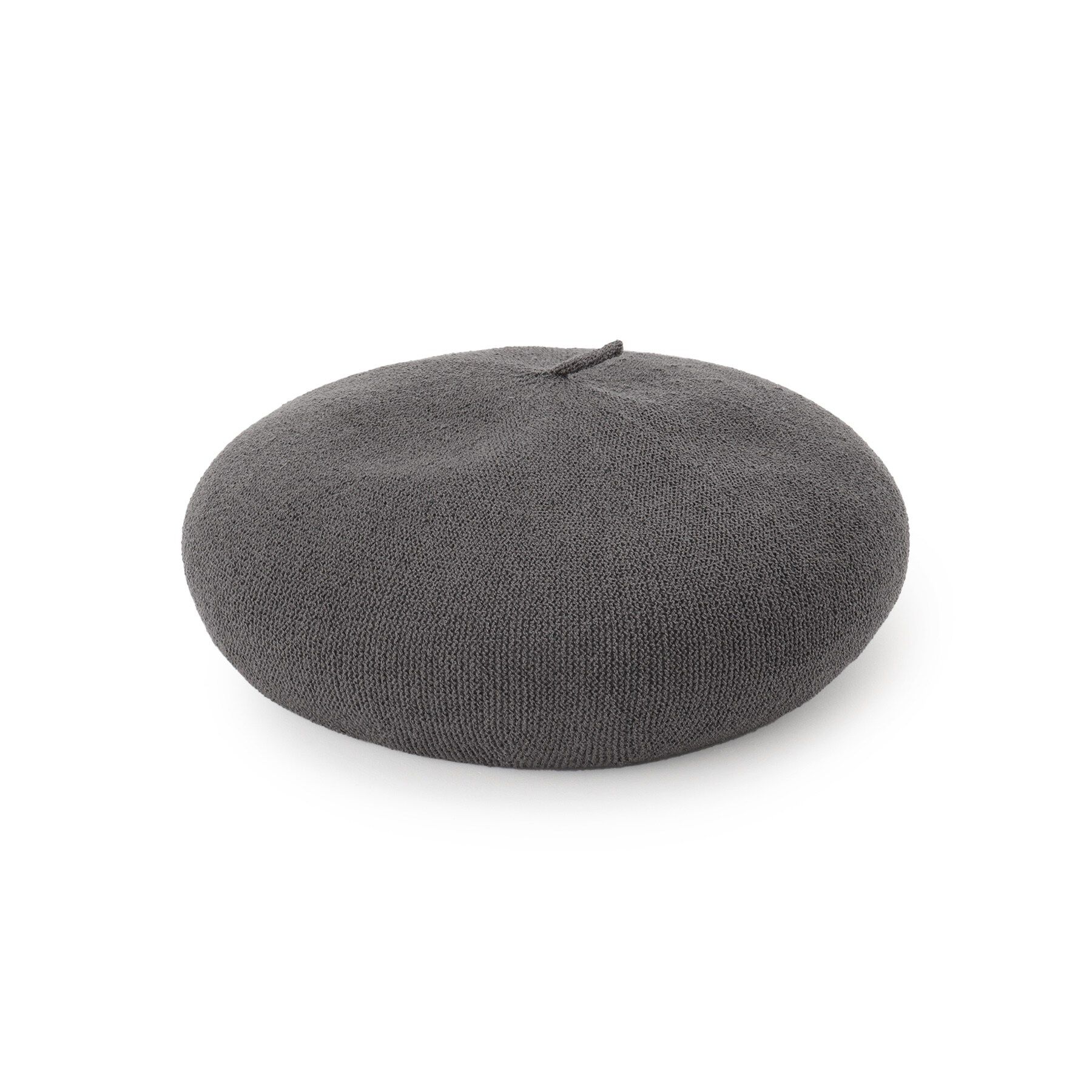 ITS&rsquo;DEMO「【手洗い可】ループヤーンベレー帽」|ハンチング・ベレー帽|チャコールグレー(0