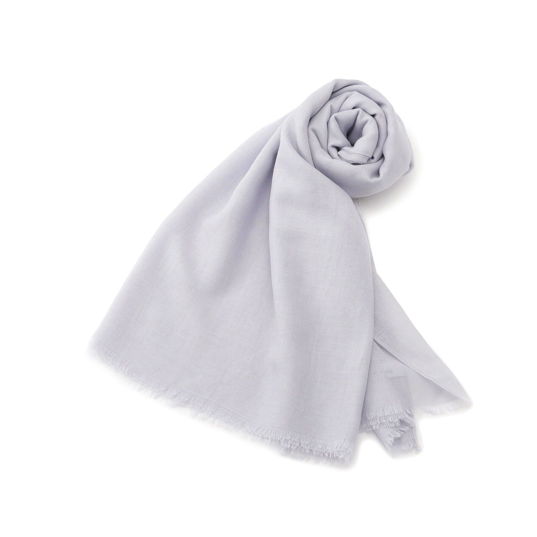 ITS&rsquo;DEMO「カラーラージストール」|ストール|ラベンダー(080)