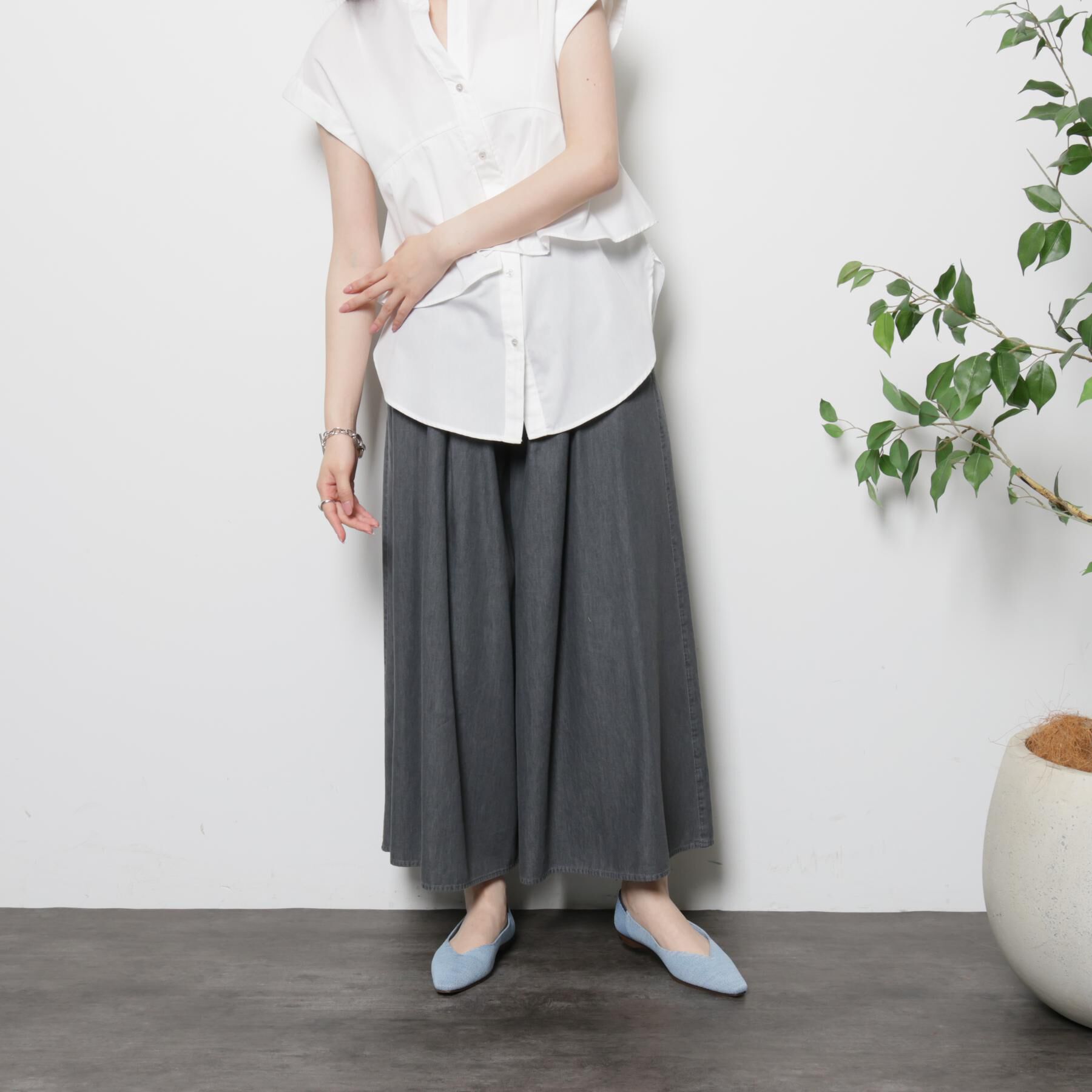 ESPERANZA「Oito和紙フラットパンプス」|パンプス|