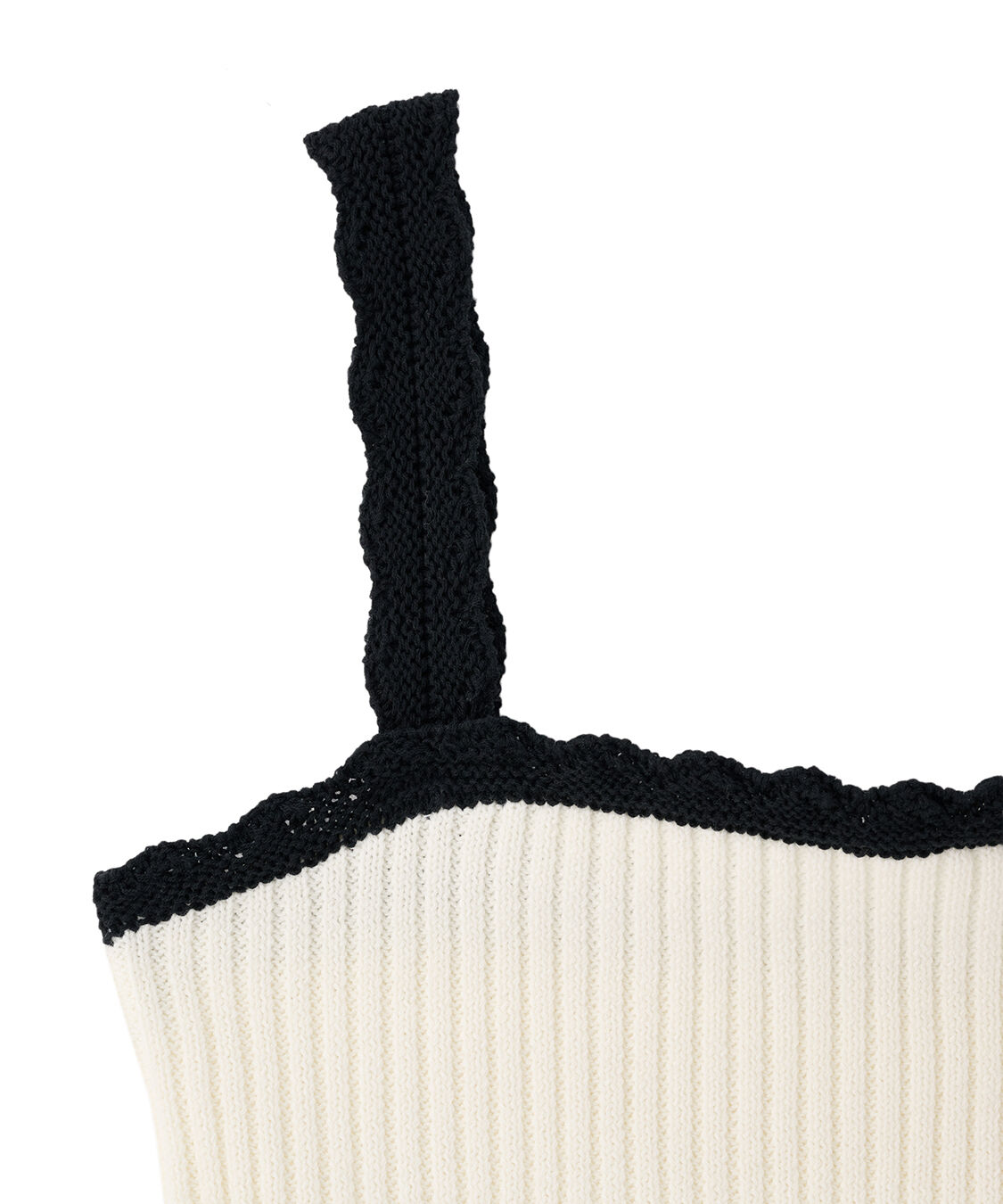 COCO DEAL「柄編みニットキャミトップス」|ニット・セーター|